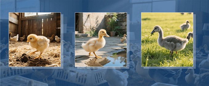 Plastic carrier cage for ducks Plastic carrier cage for ducks